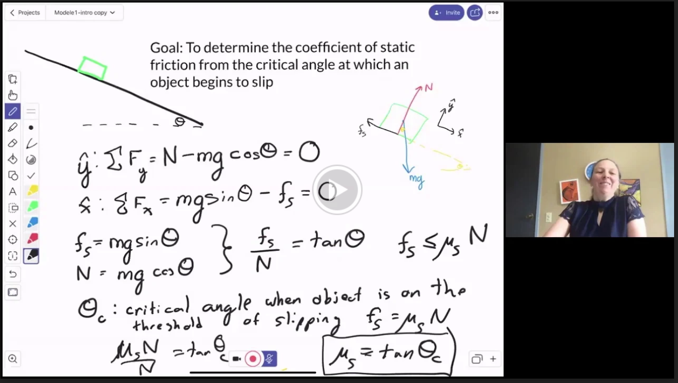 refresher on how mu_s is related to theta_c